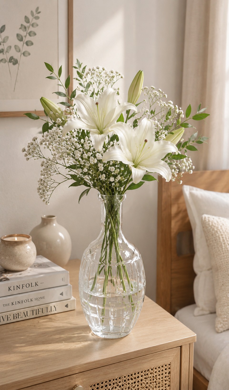 Handicraft kating Bottle vase